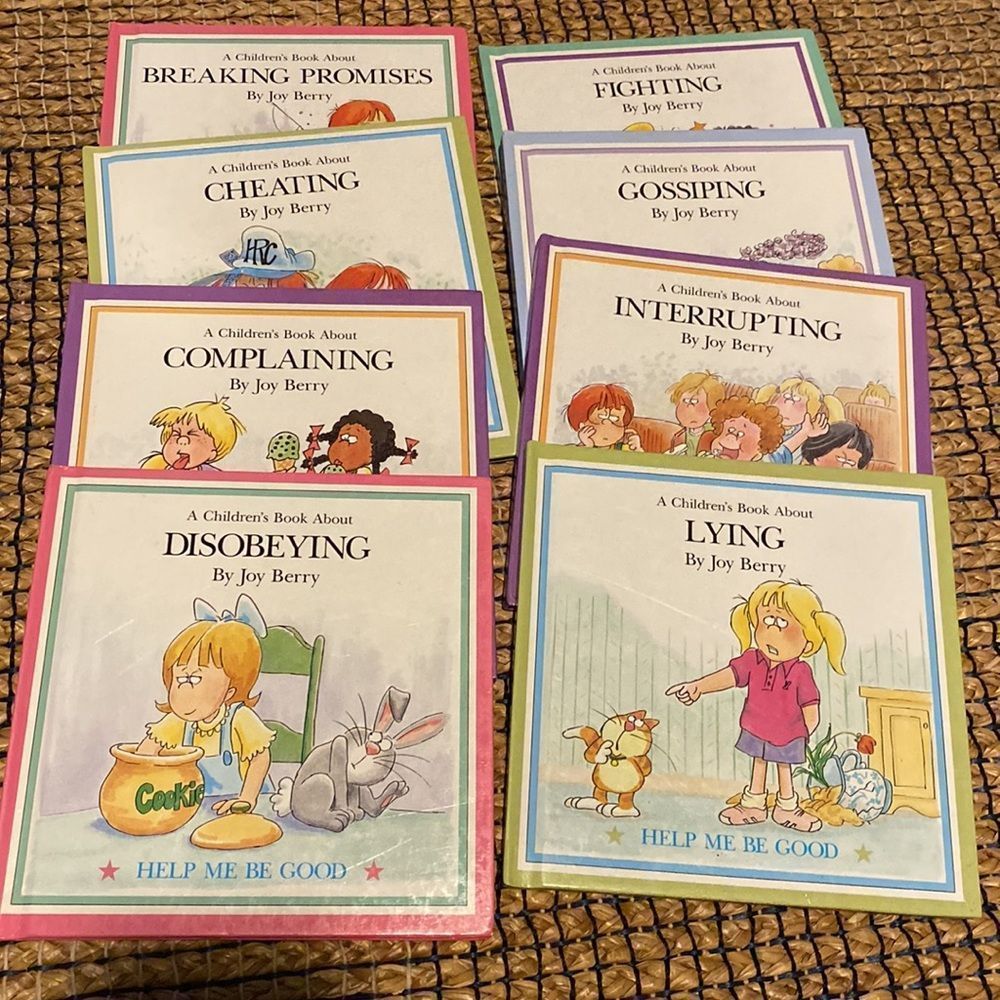 1988 Help Me Be Good Series Children’s Book by Joy Berry Set of 23